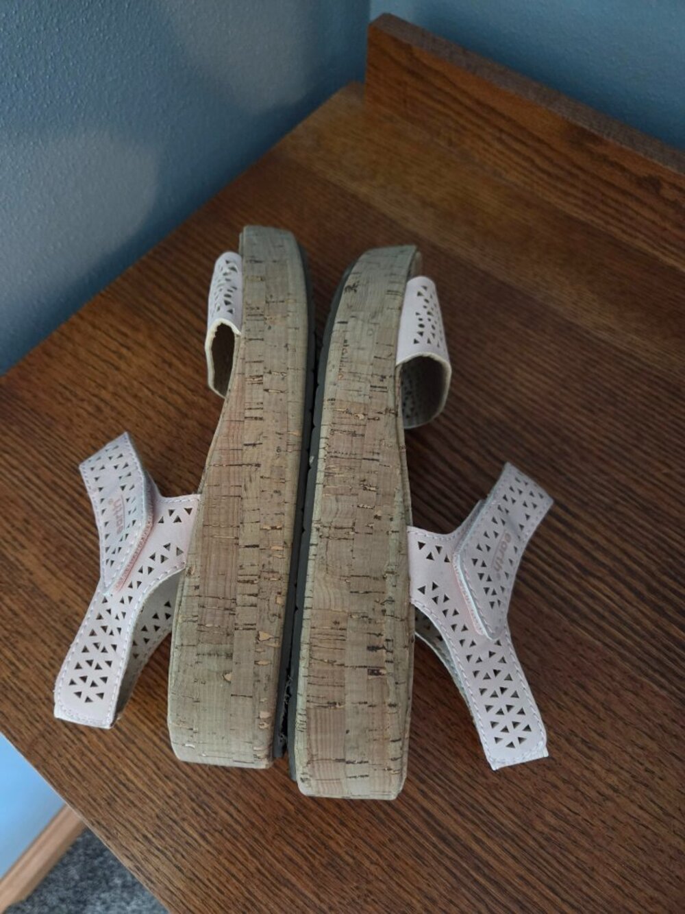 Earth Slata Pink Casual Cork Sandals size 7.5 - Picture 3 of 7